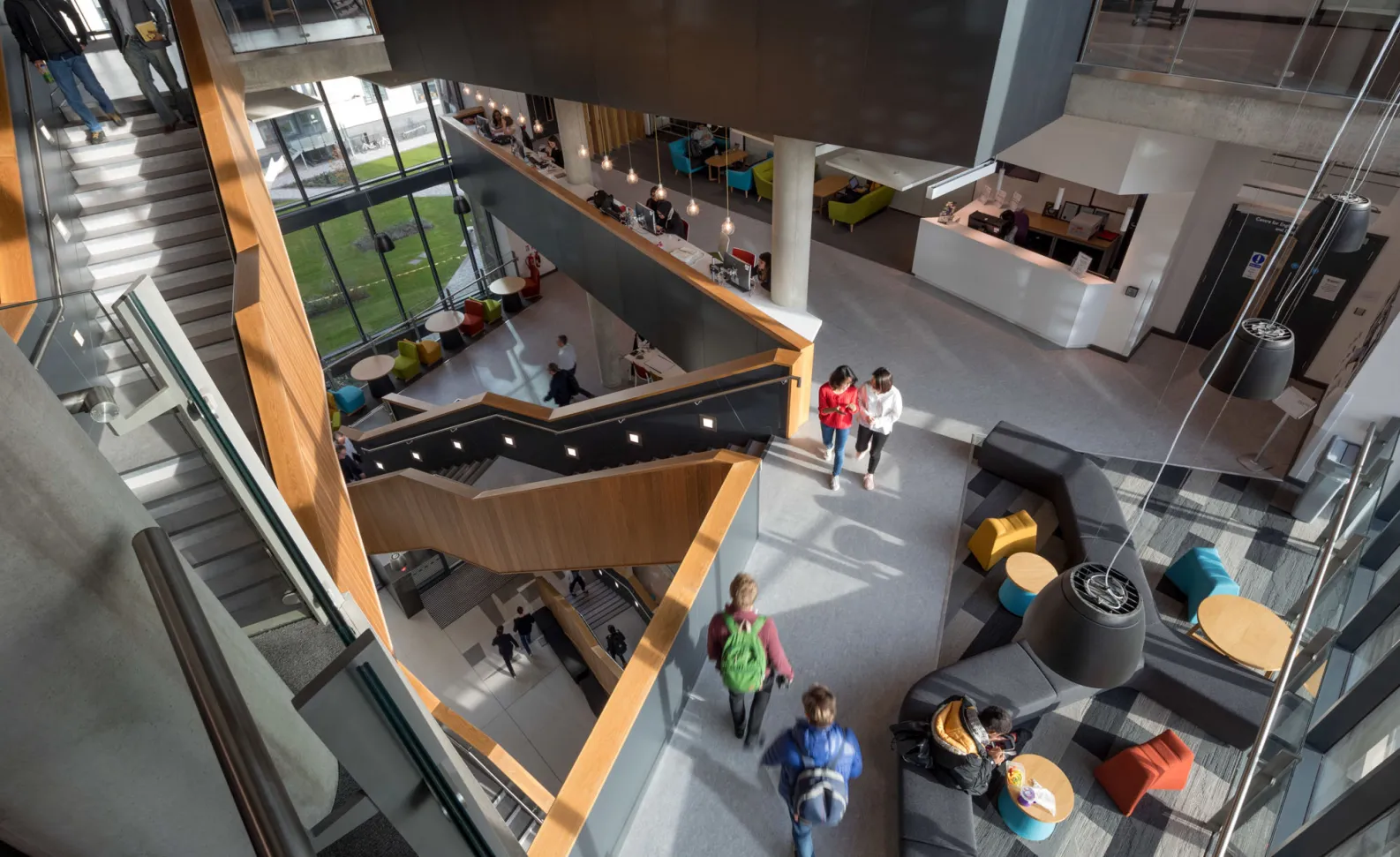 Internal of the Vijay Patel Building
