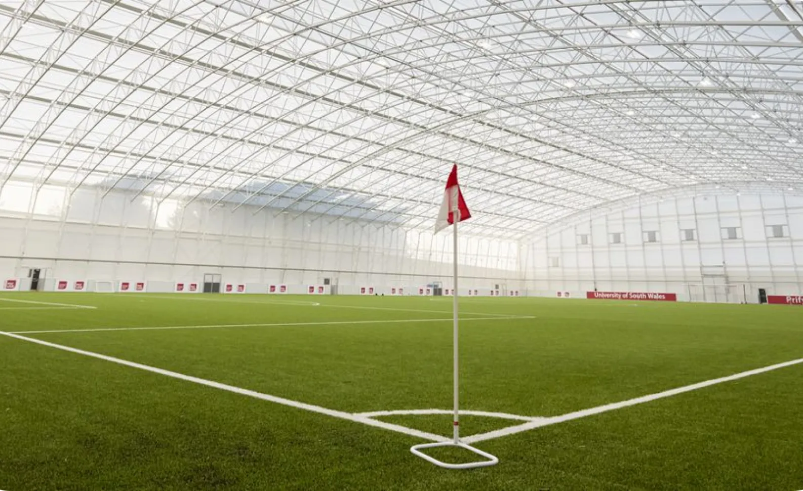 Sports pitch at University of South Wales