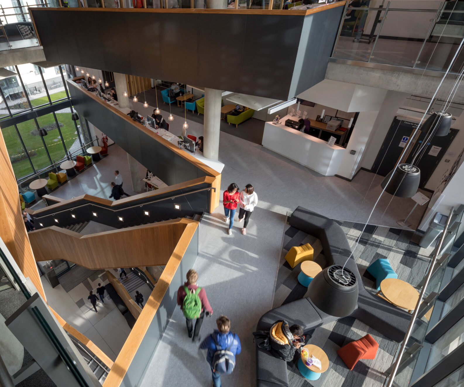 Internal of the Vijay Patel Building