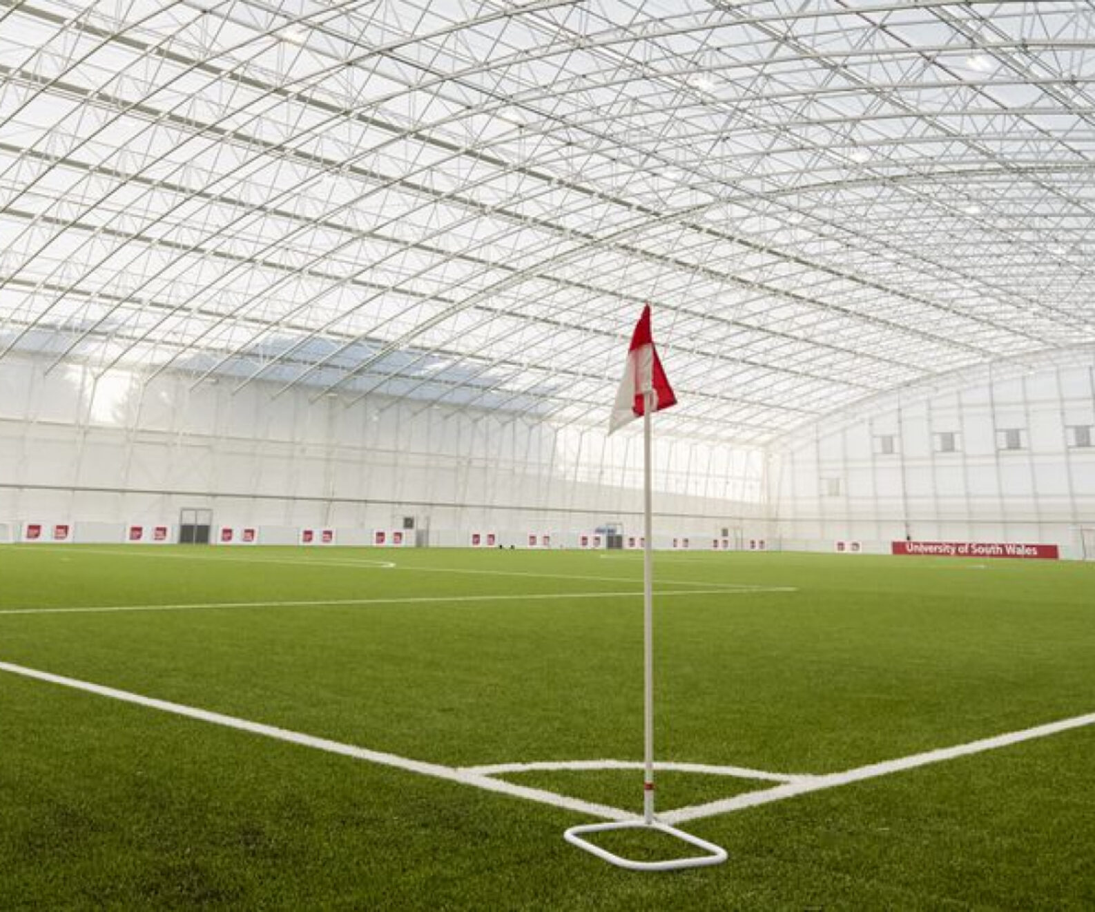 Sports pitch at University of South Wales