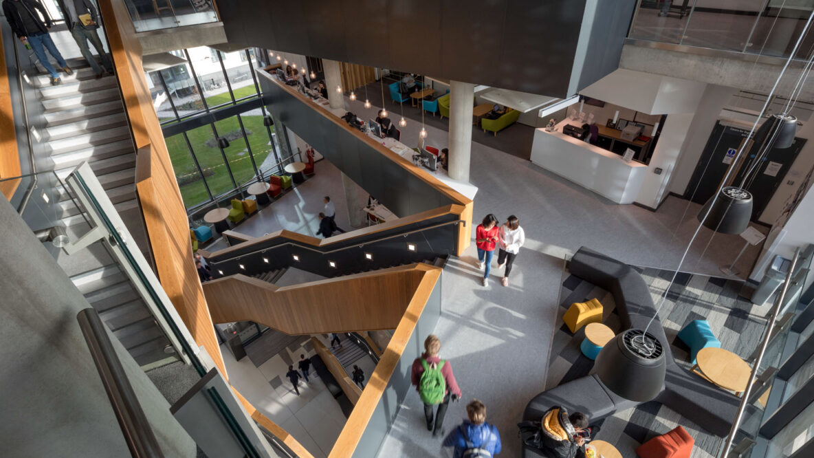 Internal of the Vijay Patel Building